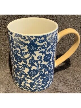 Chinese Ceramic Blue/White 12oz. Porcelain Mug